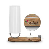 LAMPADA DIMMERABILE CON CARICATORE WIRELESS 15W
